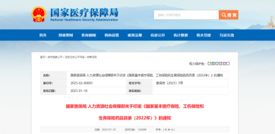 重磅！2022年版醫(yī)保藥品目錄公布，鹽酸頭孢卡品酯顆粒在列